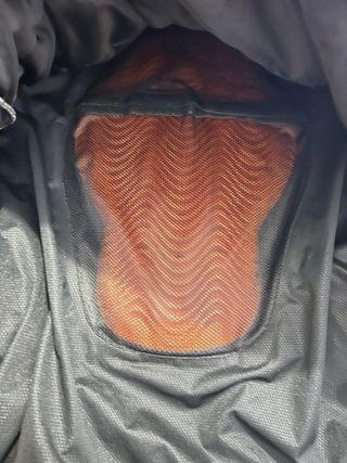 Chaqueta Moto Mujer Negra y Rosa