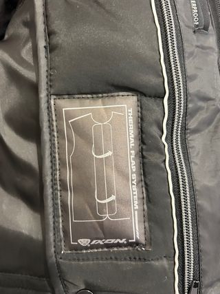 Chaqueta Moto Mujer Negra y Rosa