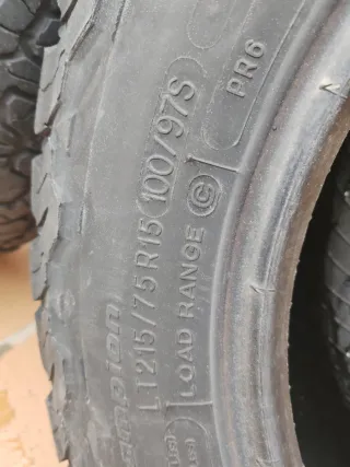 4 Ruedas 4x4 BFGoodrich All-Terrain T/A 215/75/R15