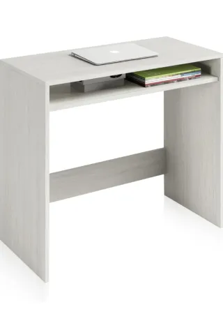 Habitdesign Escritorio Mesa Ordenador Gris/Blanco