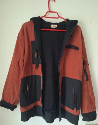 Cazadora unisex caldera y negra