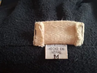 Cazadora unisex caldera y negra