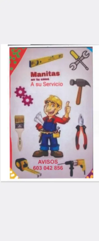 Manitas a domicilio: Pintor, portes y más