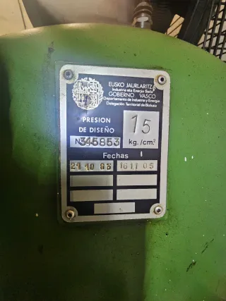 Compresor de aire industrial