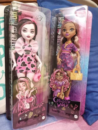 Muñecas Monster High Draculaura y Clawdeen Wolf
