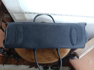 Bolso Negro Piel V&L