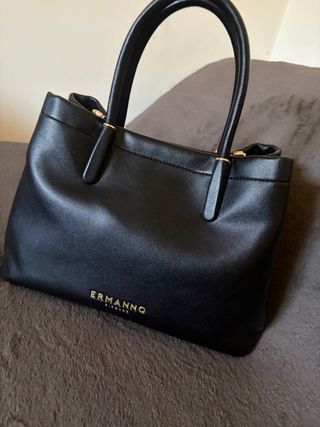 Borsa Ermanno Firenze nera con tracolla