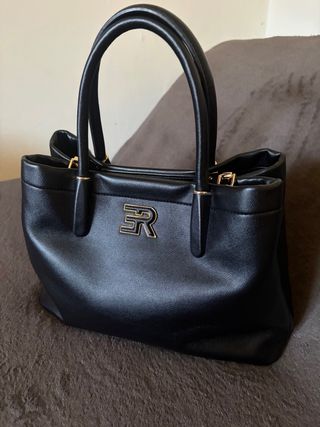 Borsa Ermanno Firenze nera con tracolla