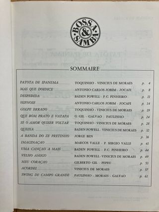 Libro Guitarra Boss & Samba Brazil Tablaturas