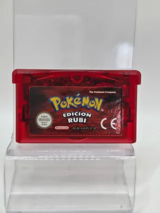 Pokémon Edición Rubí Original Game Boy Advance