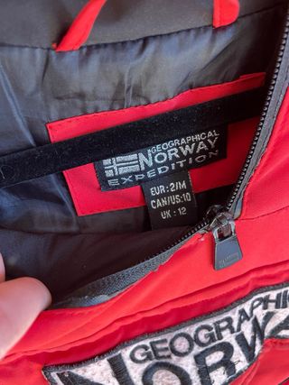 Chaqueta Geographical Norway Roja