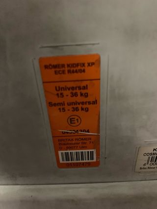 Silla de coche Britax Römer