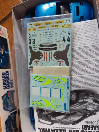 Maqueta Tamiya Subaru Impreza WRC Safari '98