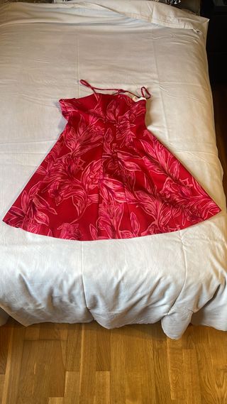 Vestido Zara Estampado Floral Talla XS