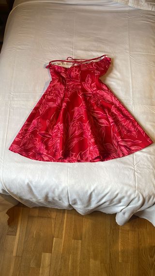 Vestido Zara Estampado Floral Talla XS