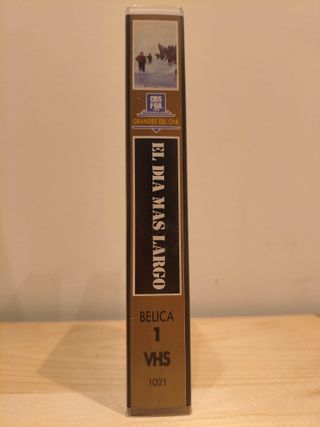 Película VHS El Día Más Largo