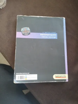 Matemàtiques 1r Batxillerat. Llibre de l'alumne