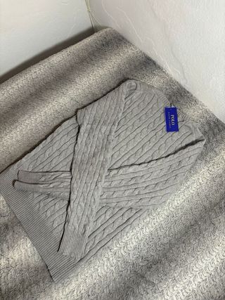 Jersey Polo Ralph Lauren Gris Talla S Mujer