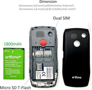 Teléfono Móvil Personas Mayores Teclas Grandes