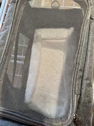 Transportín para gatos gris