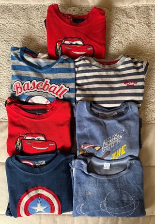 Lote 7 pijamas T.2-3 años
