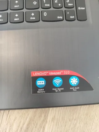 Portátil Lenovo IdeaPad 310 Teclado Alemán