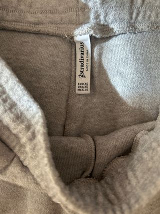 Pantalones chándal grises tallas XS