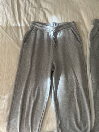 Pantalones chándal grises tallas XS