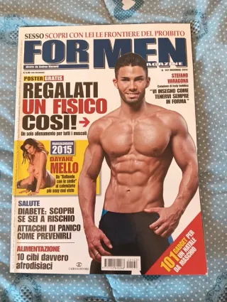 N.4 riviste For Men Magazine