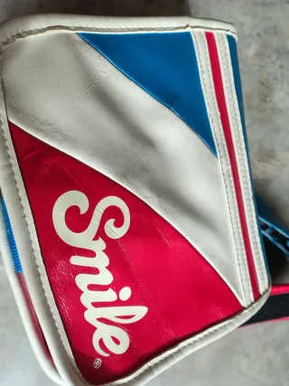 Bolsa de cámara Smile estética vintage