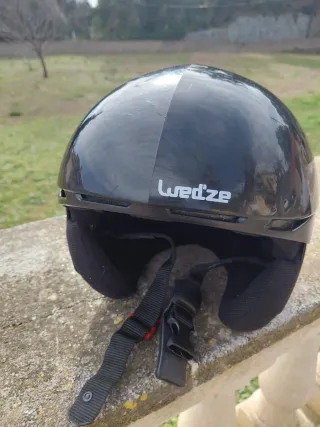 Casco esquí Wedze negro mujer 56-58 cm
