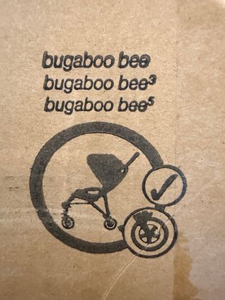 Capazo Bugaboo Bee 5 bassinet - Negro - como nuevo