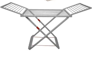 Tendedero Plegable Resina Gris