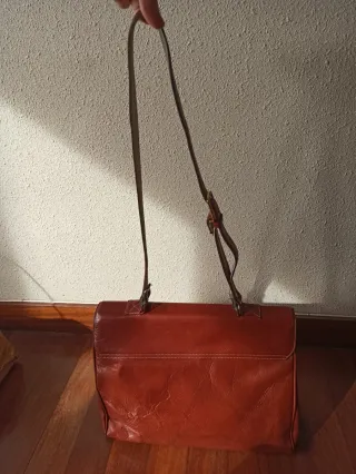 Bolso Adolfo Domínguez piel marrón