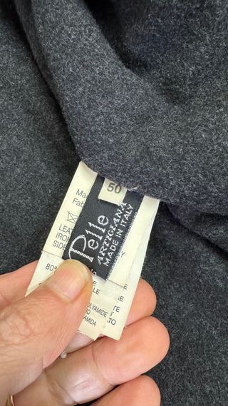 Giacca in pelle Gallotti Basic made in italy