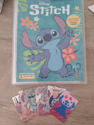 Cartas Colección Stitch Panini