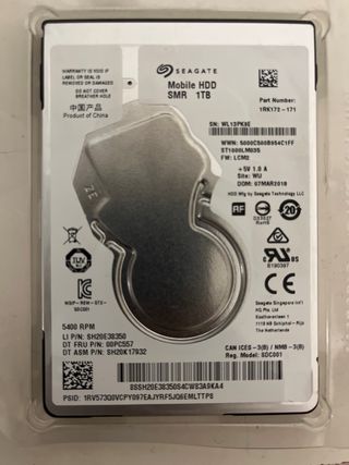 Disco Duro Seagate HDD 1TB