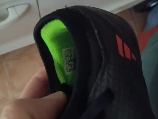 Botas de fútbol Adidas Negras Talla X