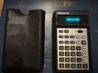 Calcolatrice Panasonic 8401 vintage anni 70