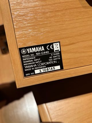 Sistema Altavoces Yamaha 5.1 + Subwoofer madera