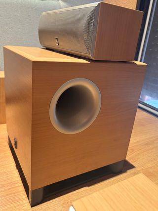 Sistema Altavoces Yamaha 5.1 + Subwoofer madera