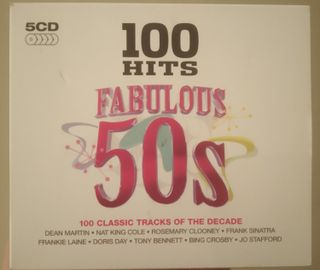 Pack 5 CDs 100 Hits Fabulous 50s
