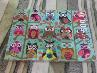 Puzzle Infantil EDUCA 500 Piezas Búhos