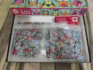 Puzzle Infantil EDUCA 500 Piezas Búhos