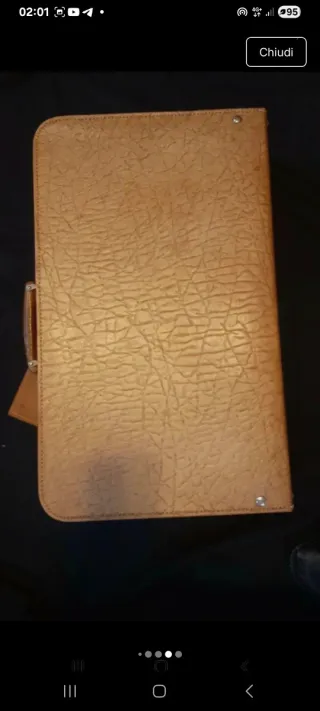 Valigia vintage in cuoio