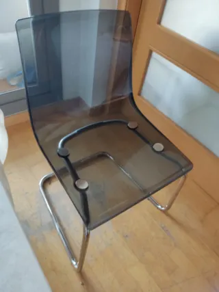 4 Sillas Ikea Tobias Grises