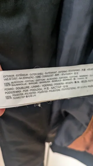 Gabardina Zara Man Negra