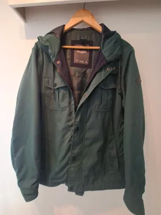 Chaqueta tipo parka Springfield verde militar