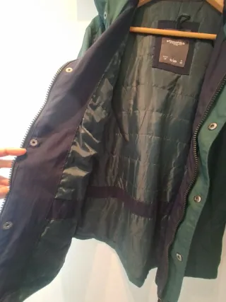 Chaqueta tipo parka Springfield verde militar