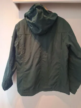 Chaqueta tipo parka Springfield verde militar